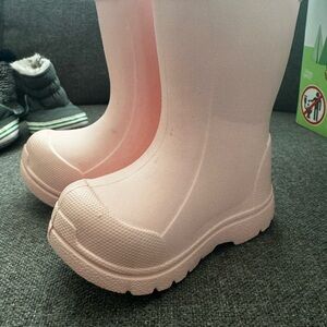 Kids Pink Rain Boots